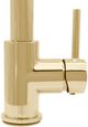 ZLINE Autograph Edition Dante Polished Gold Pull Down Single Handle Kitchen Faucet-3