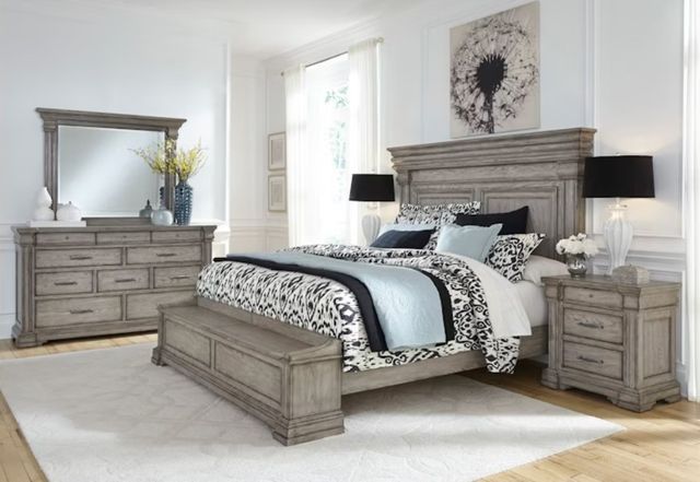 Pulaski™ Madison Ridge Bluff Gray Mirror-3