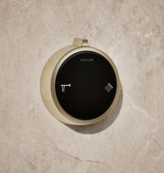KOHLER® Anthem® Duo Vibrant Brushed Bronze 2-Outlet Bath/Shower Digital Control-1