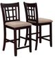 Coaster® Lavon 5-Piece Brown Counter Height Dining Table Set-3