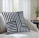 Renwil® Stilo Black/White 20''x20'' Decorative Pillow-4