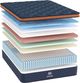 Brooklyn Bedding Aurora Luxe 15" Hybrid Medium Cloud Pillow Top Twin Mattress in a Box-2