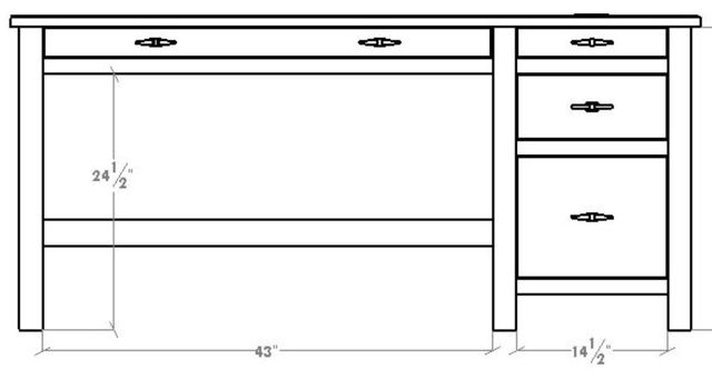 Fusion Designs Customizable Platte River Executive Desk-1