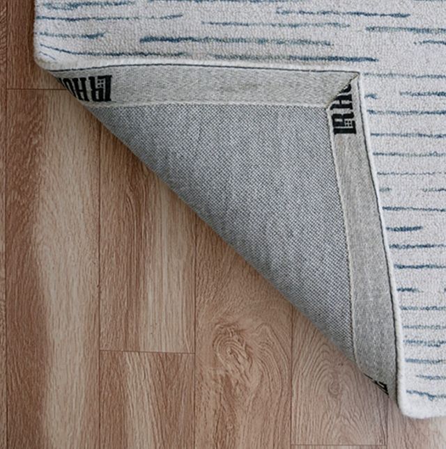 LR Home Babylon Ivory Blue 8'x10' Area Rug-2