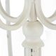 A & B Home White Iron 11-Light Candelabra Candle Holder-3