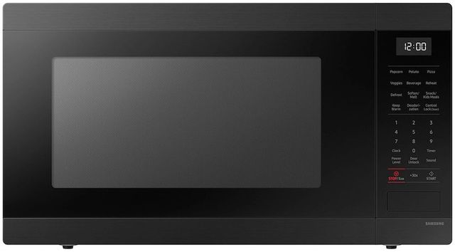 Samsung 1.9 Cu. Ft.  Matte Black Steel Countertop Microwave-0