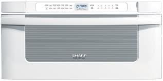 Sharp Insight Pro Built In Microwave Drawer-White | Pieratt's