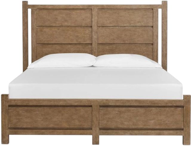 Magnussen Home® Plum Creek Sierra Brown California King Panel Bed-2