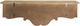 A & B Home Brown Floating Wall Shelf with Floral Motif-2