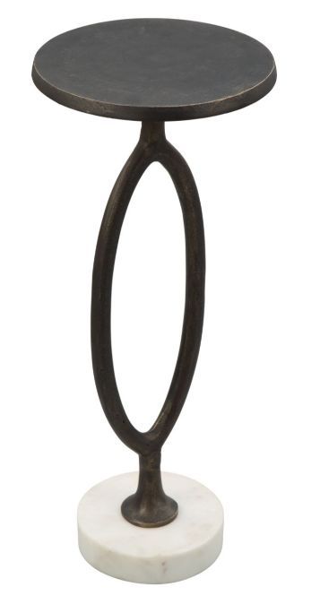Zuo® Modern Bonita Bronze Accent Table-2