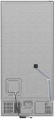 FORNO® Milano Espresso 31 in. 17.2 Cu. Ft. Black Counter Depth Bottom Freezer Refrigerator-4