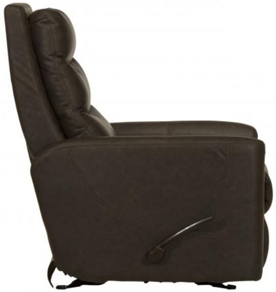 Catnapper® Jet Walnut Glider Recliner-3