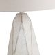 Crestview Collection Parsons White Polyhedron Table Lamp-2