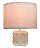 A & B Home White 14" Table Lamp-2