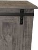 Million Dollar Rustic Barn Door Charcoal/Gray 70" Fireplace-1