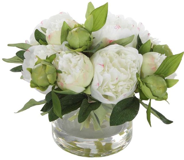 Uttermost® Garden Peony Green/White Bouquet-0