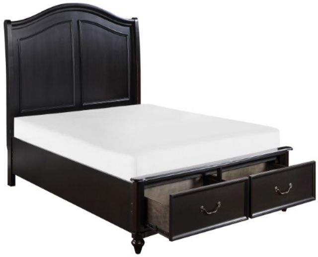 Homelegance® Herman Charcoal Brown California King Platform Bed -3
