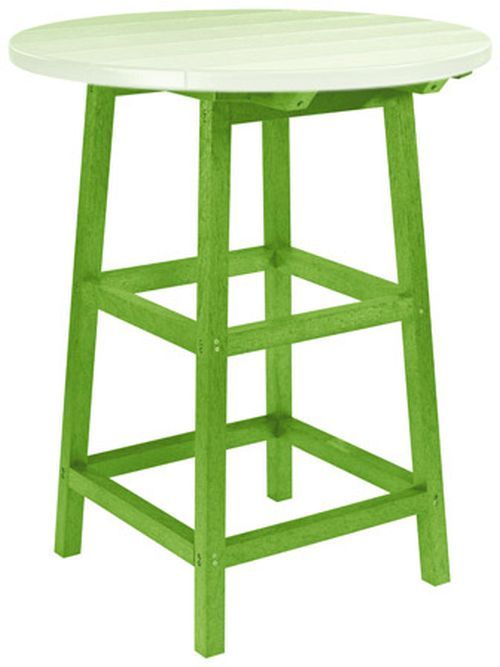 C R Plastic Generation Line Kiwi Pub Table-0