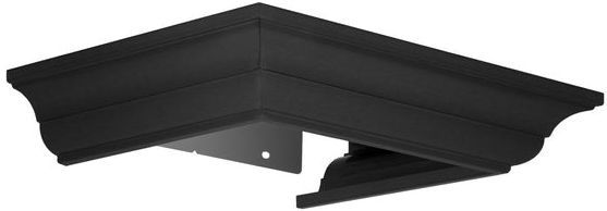ZLINE Black Stainless Steel Crown Molding-2