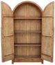 Nest Home Collections Rome Heirloom Natural Tall Cabinet -2