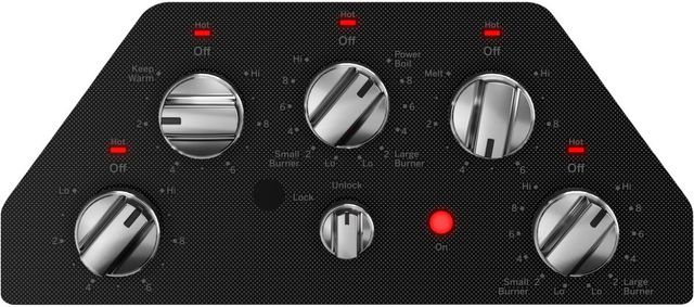GE® 36" Stainless Steel Electric Cooktop-3