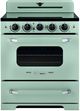 Unique Appliances Classic Retro 30" Summer Mint Green Slide-In Induction Range-2
