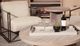Sunny Designs™ Melinda Beige/Black Accent Chair-2