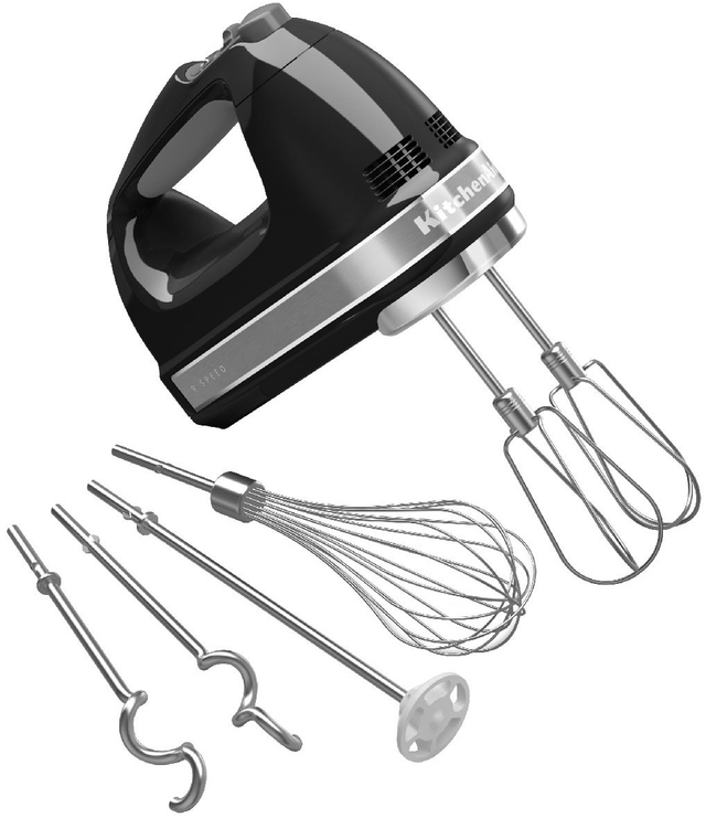 KitchenAid® Onyx Black Hand Mixer-3