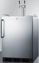 Summit® Commercial 5.5 Cu. Ft. Stainless Steel Beer Cooler/Kegerator-1