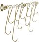 Stylecraft Dann Foley Lifestyle Bronze/White 60" Wall Hanger with Hook -0