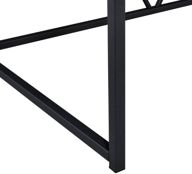 Elements International Preston 2-Piece Black/Grey Home Office Set-10