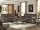 Catnapper® Reyes Graphite Power Reclining Lay Flat Console Loveseat with Storage and Cupholders-3