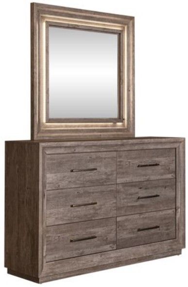 Liberty Furniture Horizons 4-Piece Graystone Bedroom Set-2