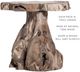 Harp & Finial® Jakarta Natural Stool-3