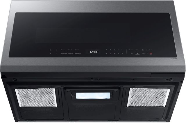 Samsung 30" 1.1 Cu. Ft. Fingerprint Resistant Stainless Steel Over the Range Microwave-1