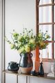 A & B Home Smooth Green Terracotta Candle Holder-3