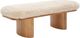TOV Furniture Ollie Natural Upholstered Bench-0