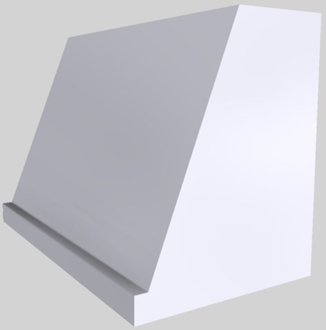 Vent-A-Hood® 42" Wall Mounted Range Hood-White-2