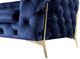 VIG Furniture Divani Casa Quincey Blue Loveseat-2