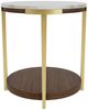 Riverside Furniture Emery Smoked Cherry/White End Table-3