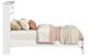Elements International Hampton Kids White Twin Bookcase Bed-2