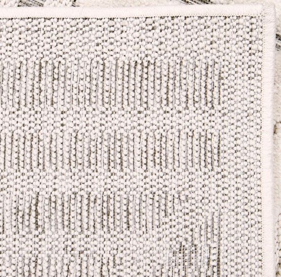 Orian Crochet Glass House Natural Gray 5'x8' Area Rug-4