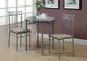 Monarch Specialties Inc. 3 Piece Espresso Dining Set-2