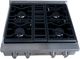 Venzeni Randolph Collection 30" Stainless Steel 4-Burner Gas Rangetop-1