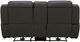 Kate Preston Home Aline Anthracite Zero Gravity Power Reclining Console Loveseat with Power Headrest-1