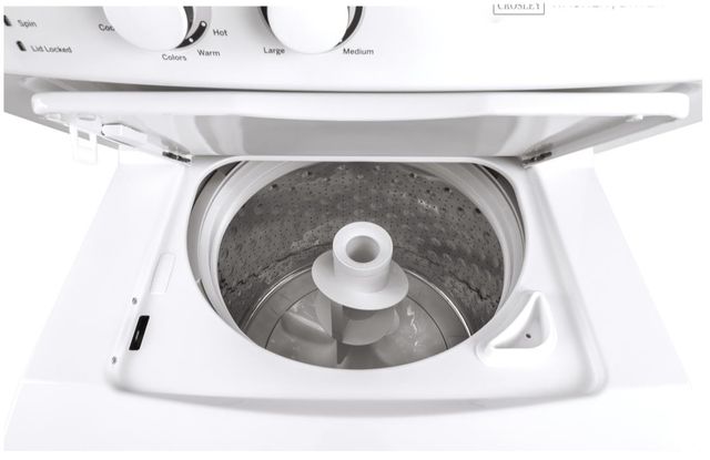 Crosley® White Gas Laundry Center, 3.8 Cu. Ft. Washer, 5.9 Cu. Ft. Dryer-1