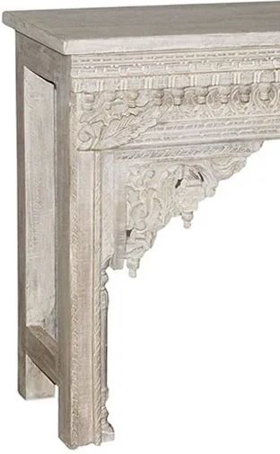 Classic Home Sinai Heritage Cream Console Table-1