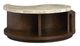 Magnussen Home® McPherson Burnt Umber Round Cocktail Table with Casters-2