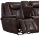 Corinthian Furniture Jordan Carmel Power Headrest Reclining Loveseat with Console-2