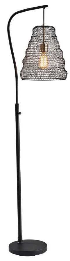 Adesso® Sheridan Black Floor Lamp-0